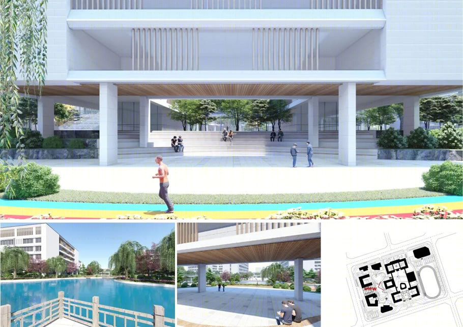 巩义市实验高级中学方案设计丨中国河南丨哈尔滨工业大学建筑设计研究院中原分院-54