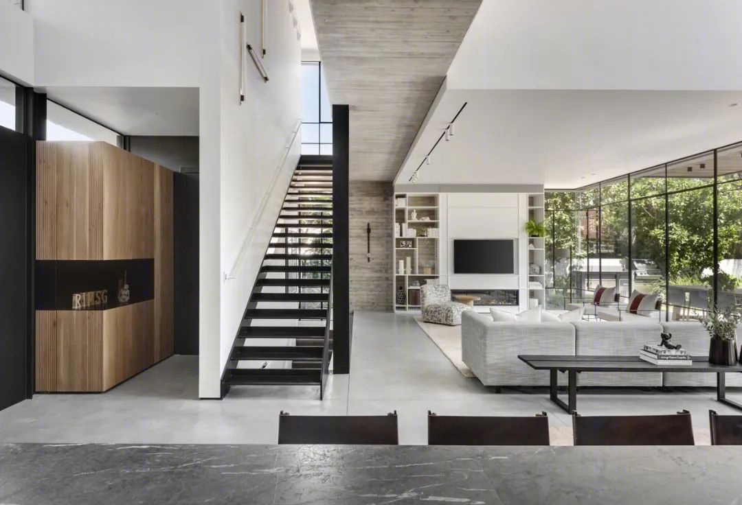 特拉维夫 320㎡高级黑白灰美宅丨以色列特拉维夫丨Sharon Weiser Architecture-19