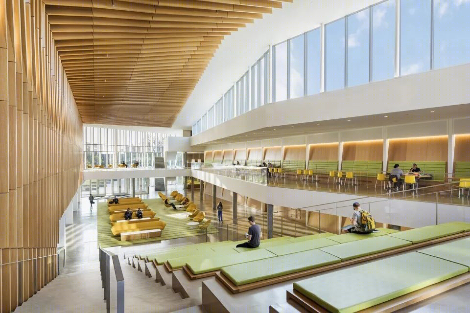 康奈尔兽医学院 | 绿色庭院与画廊大厅的共生设计-22