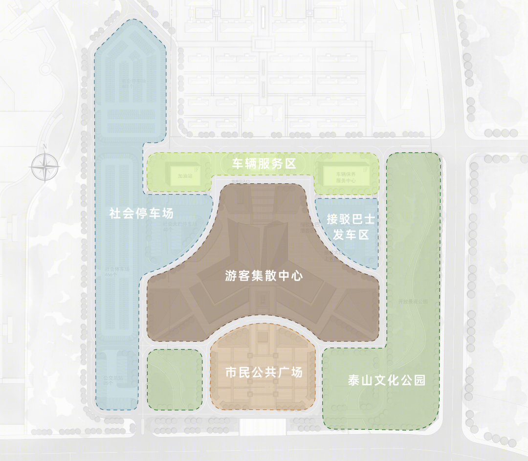 泰山东部游客集散中心丨中国泰安丨柏涛建筑设计（深圳）有限公司-14