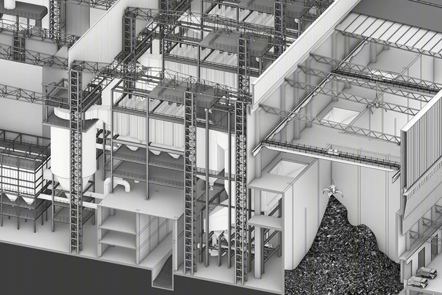 南宁双定循环经济产业园垃圾焚烧发电厂丨中国南宁丨UUA建筑师事务所-21