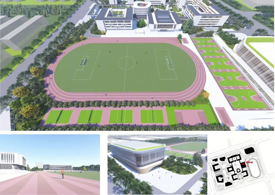 巩义市实验高级中学方案设计丨中国河南丨哈尔滨工业大学建筑设计研究院中原分院-57