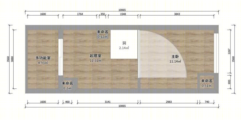 24平米现代简约 loft丨中国南宁丨中庭装饰集团首席设计师吴晓琪-25