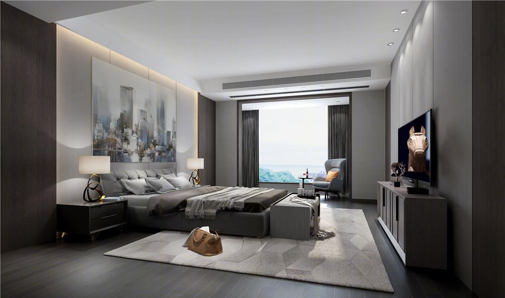 简约风格的空间哲学与材料渗透性-8