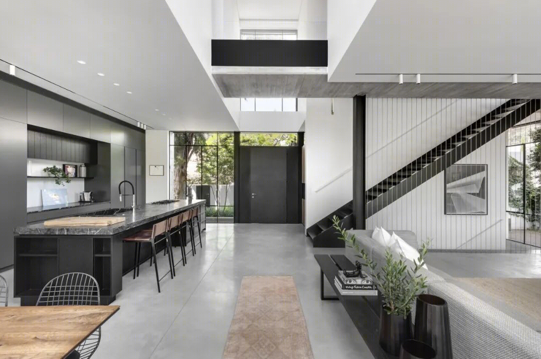 特拉维夫 320㎡高级黑白灰美宅丨以色列特拉维夫丨Sharon Weiser Architecture-20