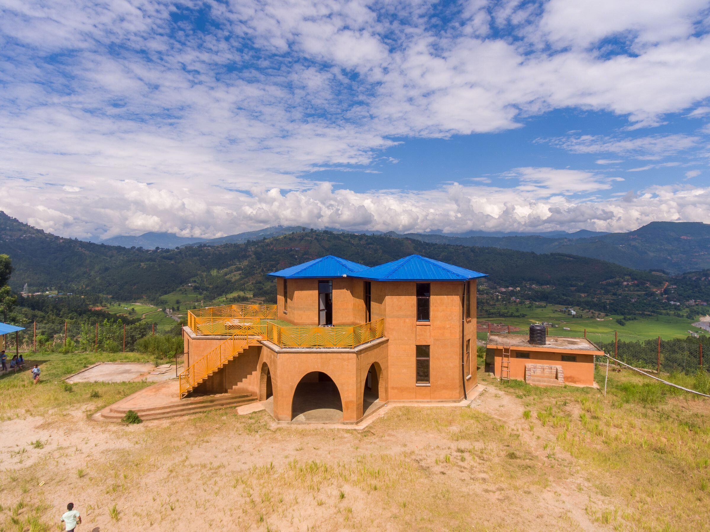 尼泊尔 Gulmeshwori Basic School丨尼泊尔巴格马蒂丨MESH Architectures-36