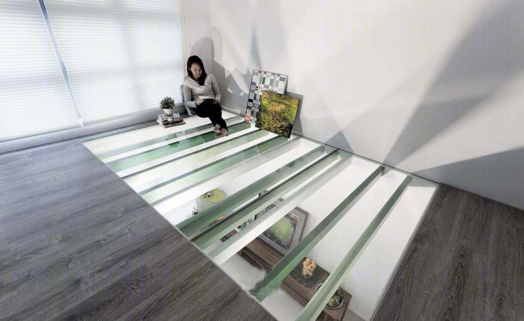 绿色简约两层单身公寓-27