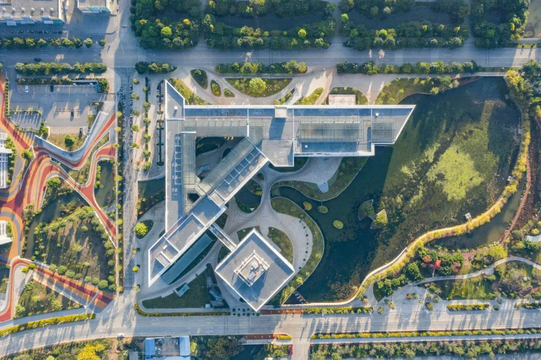 红河学院综合教学楼丨中国红河丨景森设计-9