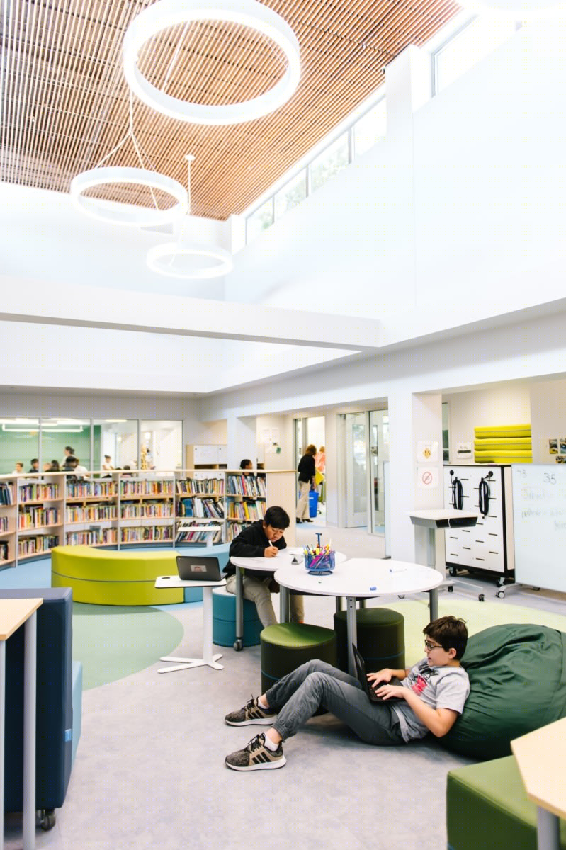 Eden Park Elementary 灵活学习空间设计丨美国克兰斯顿丨Fielding International-13