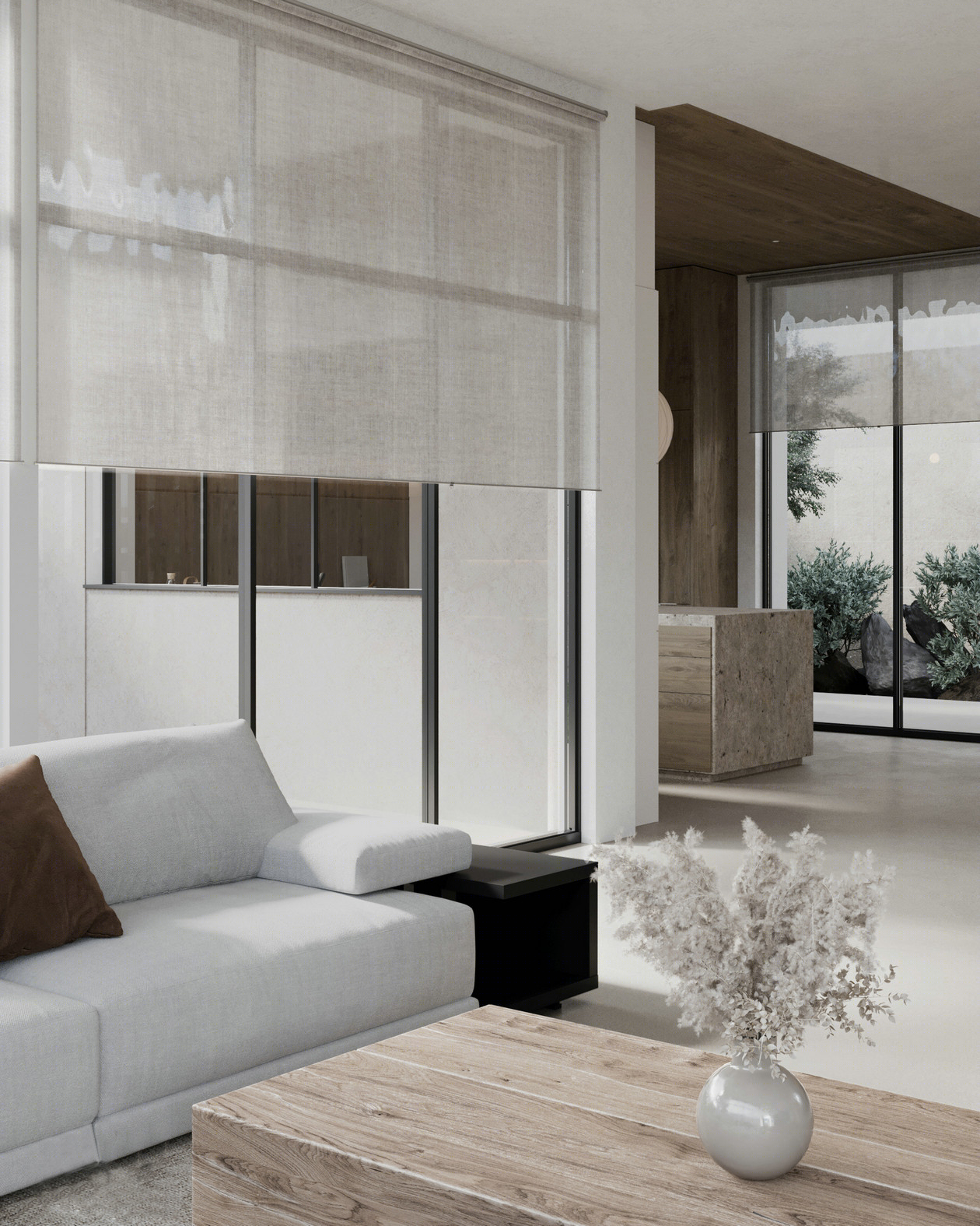 原木与灰色 打造出永恒不变的高雅品位-2