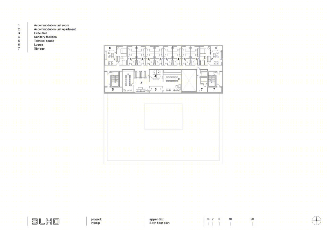 自给自足的有机体 · 克罗地亚 Infobip 混合建筑丨3LHD-47