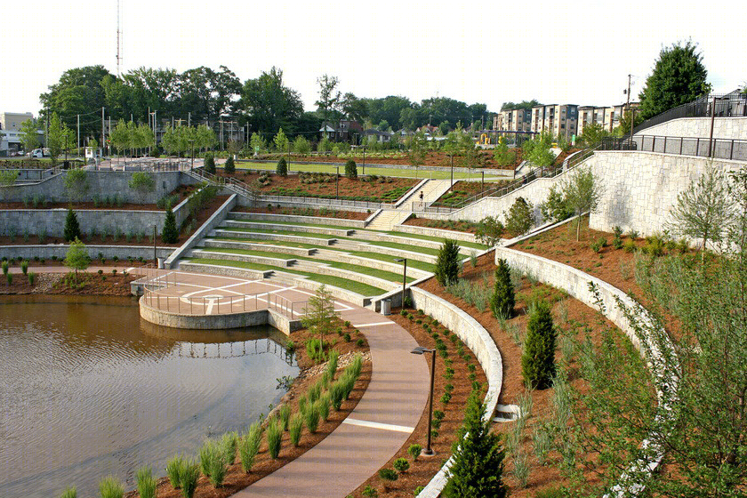 亚特兰大Historic Fourth Ward公园-17