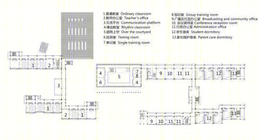 安徽滁州凤阳县特教学校丨中国安徽丨安徽地平线建筑设计有限公司-65