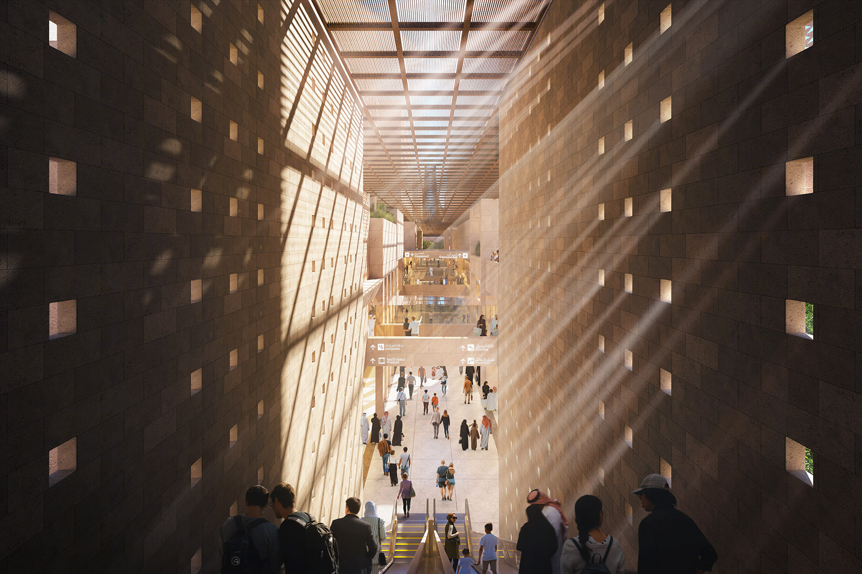 萨勒曼国王国际机场丨沙特阿拉伯利雅得丨Foster+Partners-13