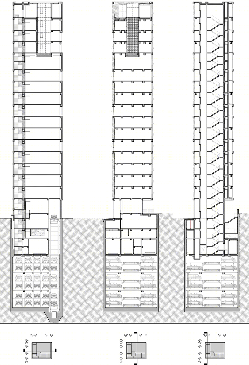 首尔江南区“竹塔”共享办公楼丨韩国首尔丨UNSANGDONG Architects Cooperation-8