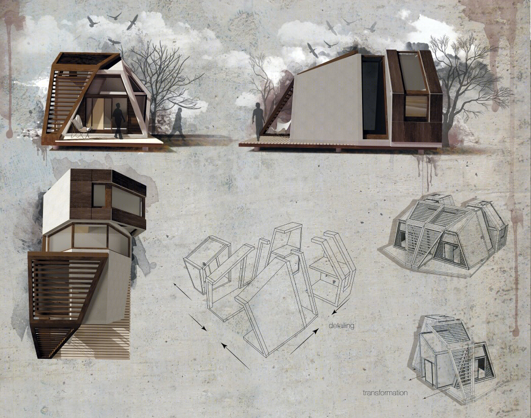 自建移动住宅,打造紧凑生活空间-12