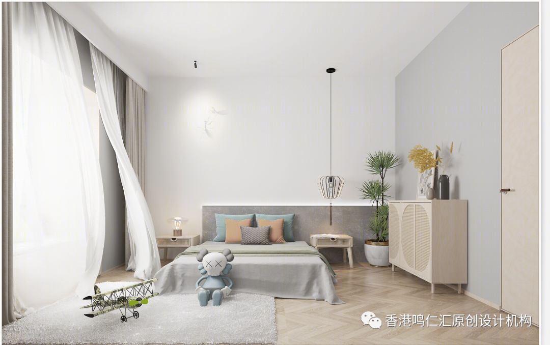 中信国安城 220㎡简约纯净空间,鸣仁汇设计展现宽敞明亮之美-31