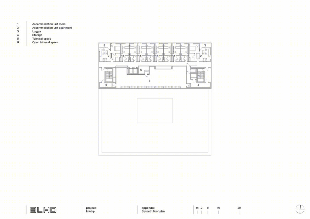 自给自足的有机体 · 克罗地亚 Infobip 混合建筑丨3LHD-48