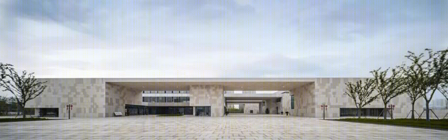 海门市文化中心·图书馆丨中国南通丨东南大学建筑设计研究院有限公司-0