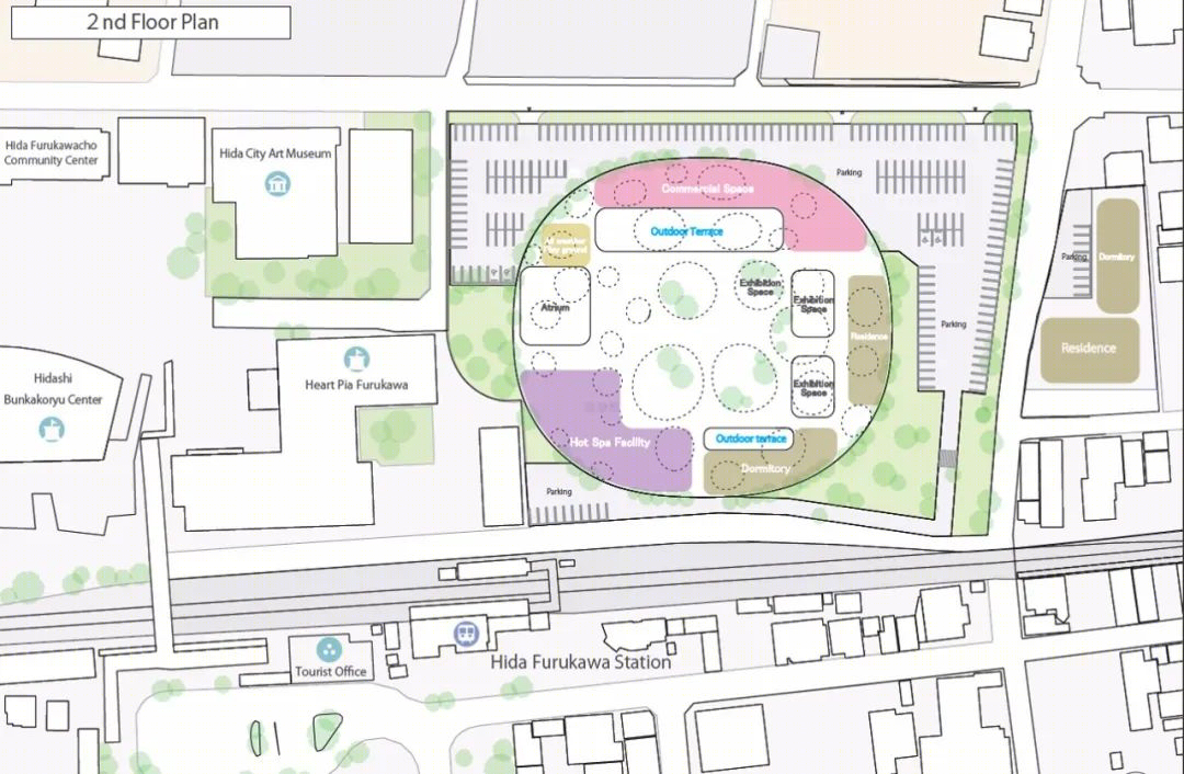 飞騨市社区中心“Utsuwa 广场”丨日本丨藤本壮介建筑师-26