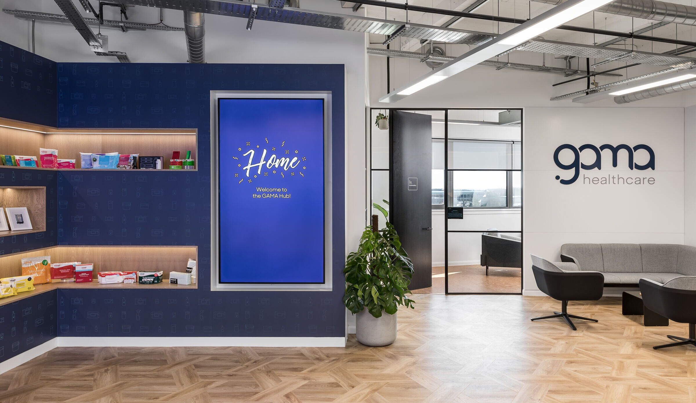 GAMA Healthcare 健康医疗办公空间设计丨英国丨Oktra-9