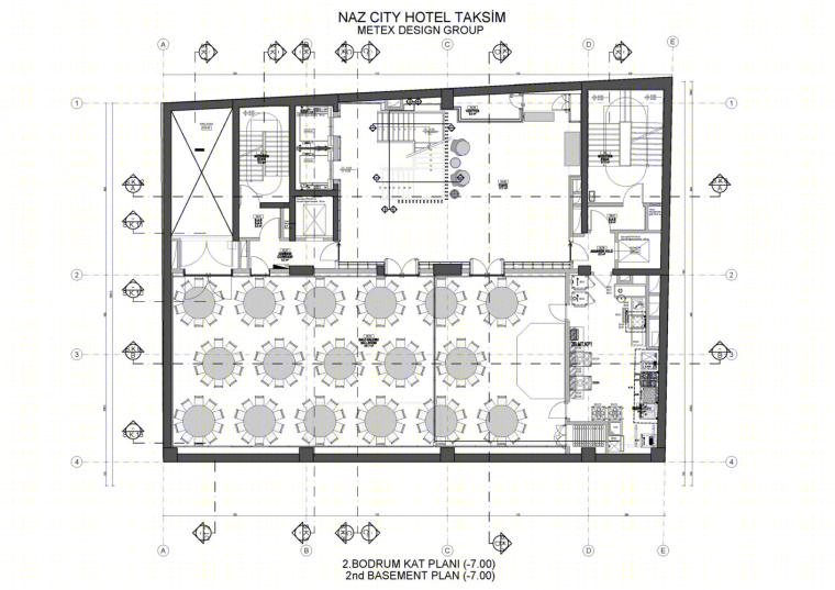 土耳其Taksim纳兹城酒店丨Metex Design Group-56