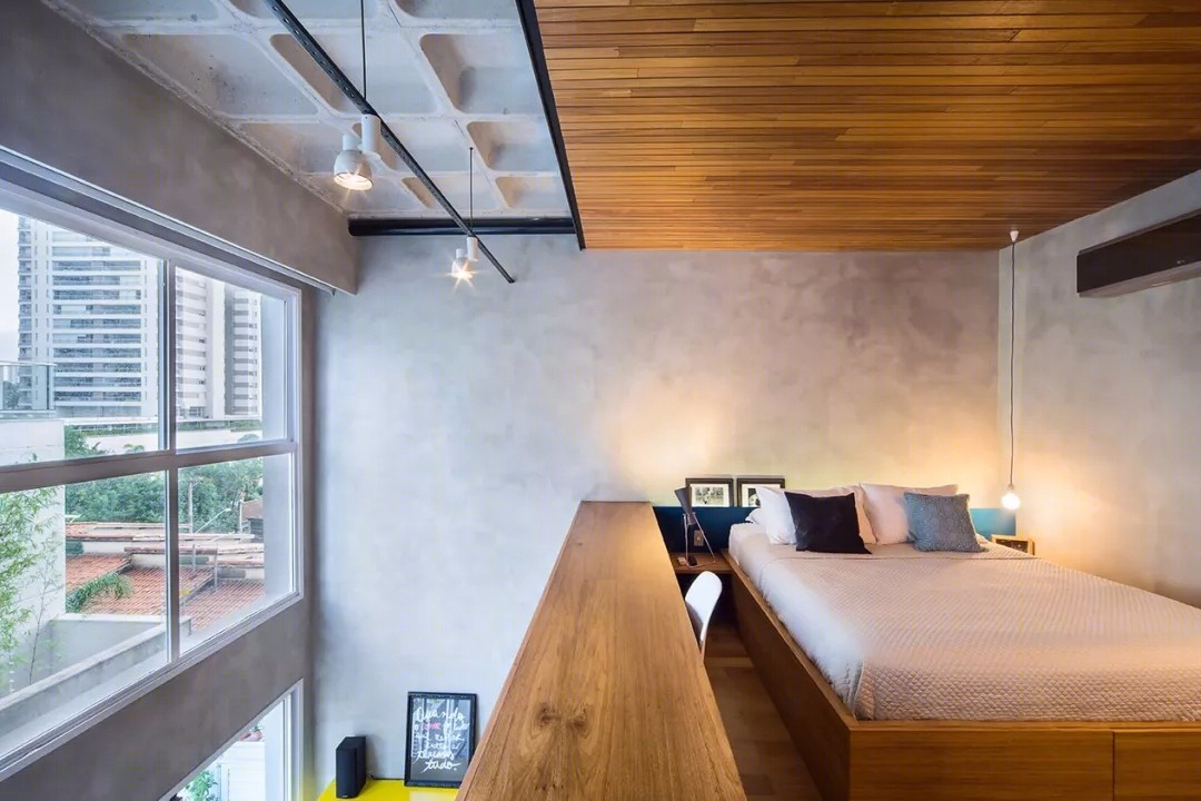 圣保罗 40㎡现代小户型住宅 | Casa 100 Arquitetura-16