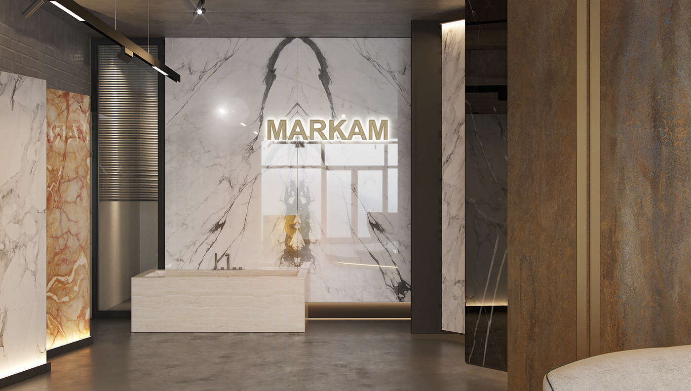 Anastasiya Gushchina丨展厅丨Marble_Showroom/2021-4