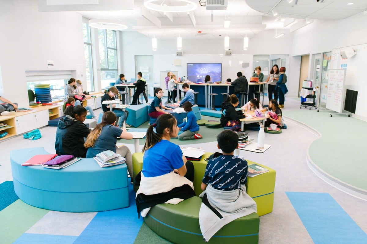 Eden Park Elementary 灵活学习空间设计丨美国克兰斯顿丨Fielding International-15