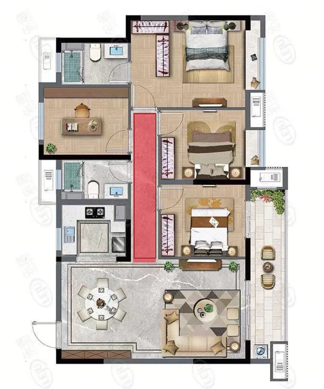 改善型住宅精装研发产品-35