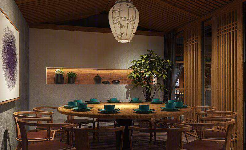 中秋万达店主题餐厅设计-28