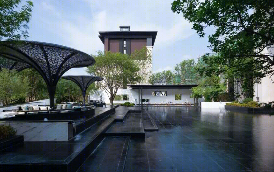 沈阳龙湖舜山府示范区景观 | 现代与传统的美妙融合-8
