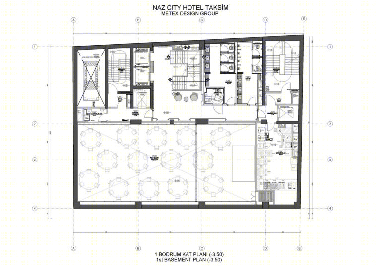 土耳其Taksim纳兹城酒店丨Metex Design Group-57