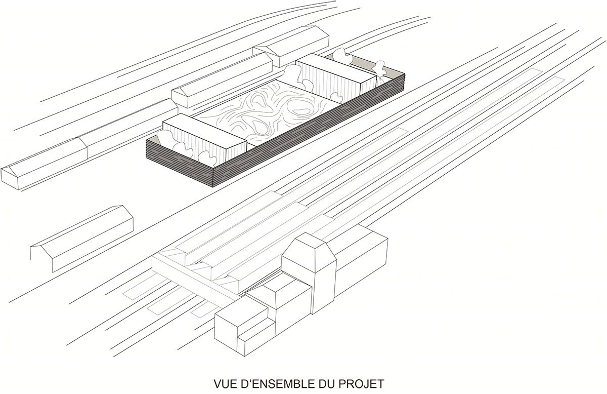 Pantin 铁路运营中心丨法国丨SCAPE-86