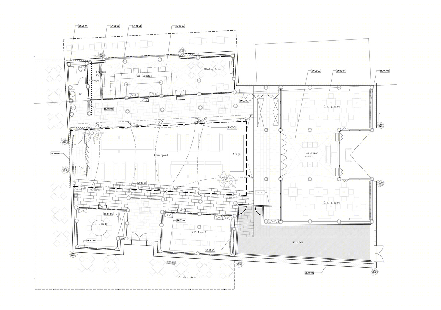 成都Abbaye比利时餐厅丨MRDA Architects-37