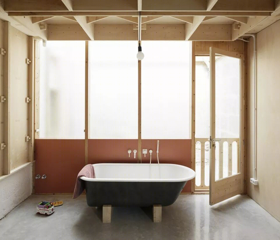 轻量化的 Plywood 住宅 | 胶合板搭建出的缤纷世界-40