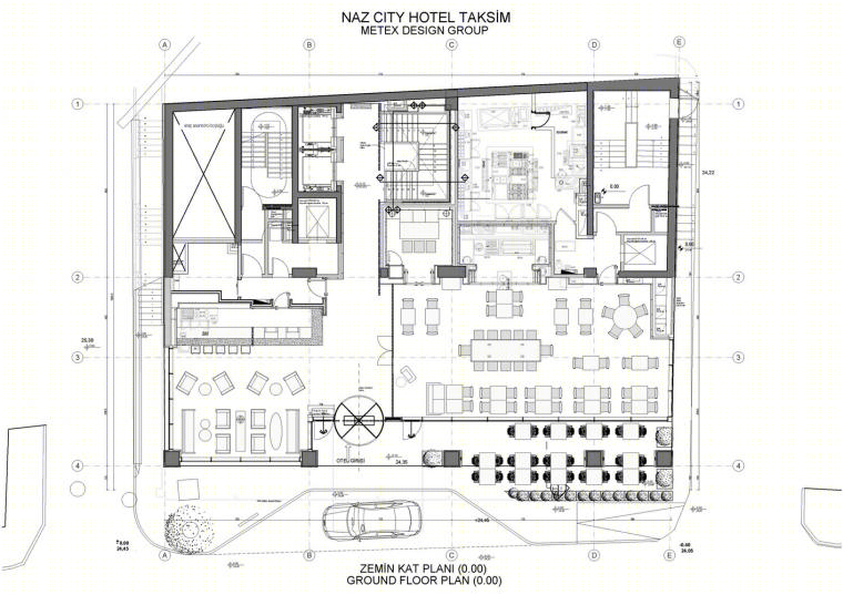 土耳其Taksim纳兹城酒店丨Metex Design Group-58