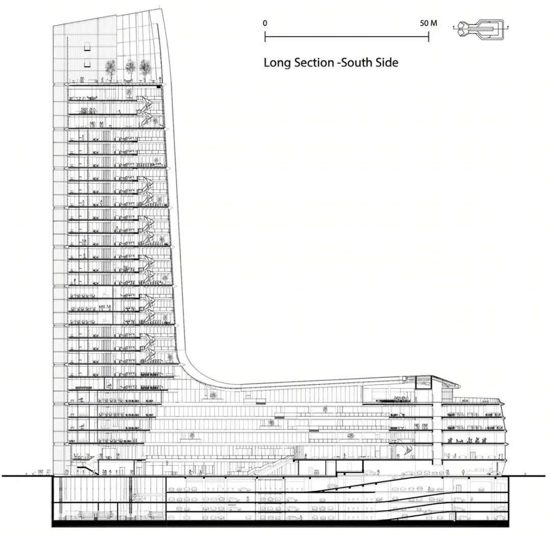 匈牙利 MOL 集团总部丨匈牙利布达佩斯丨Foster + Partners(福斯特事务所)-48
