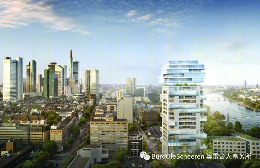 德国法兰克福 RIVERPARK 高层公寓——城市天际线新标志-13