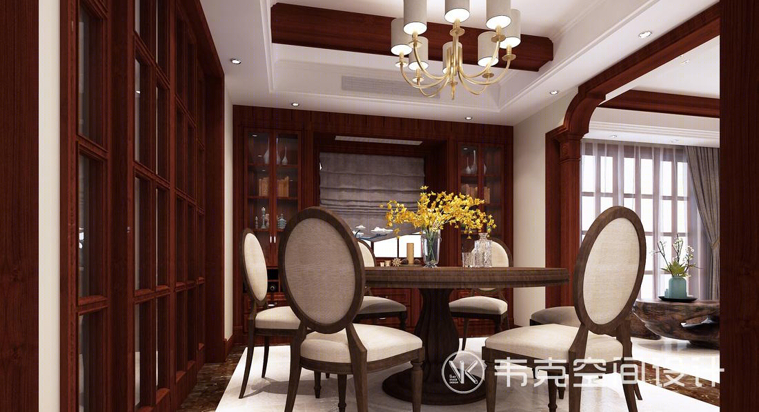 美式别墅设计,艺术收纳与温馨空间的完美融合-10