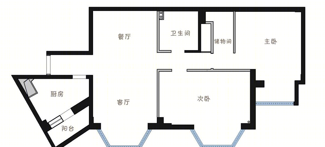 壹目设计·法式轻奢,惊艳四座的改造与搭配-54