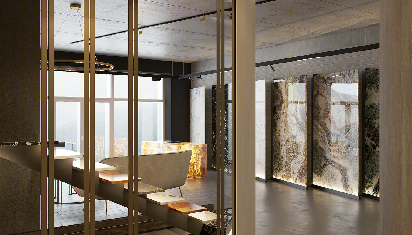 Anastasiya Gushchina丨展厅丨Marble_Showroom/2021-5