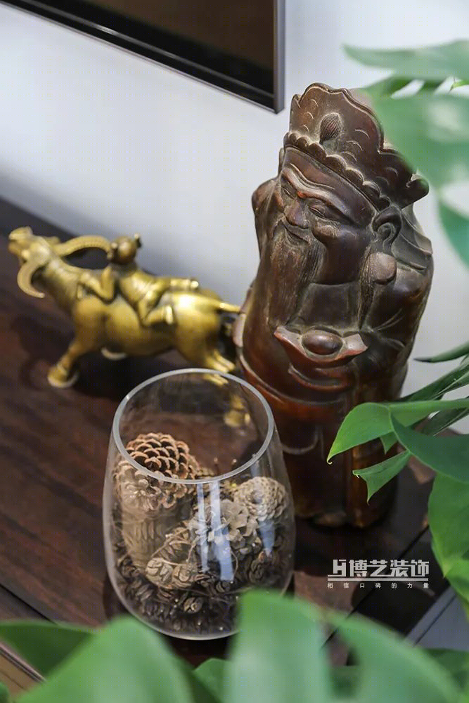 新中式与现代简约的完美碰撞 · 148㎡新中花园实景赏析丨博艺装饰-17