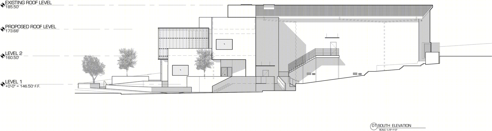 动感音乐的现代建筑设计丨美国洛杉矶丨AUX Architecture-64