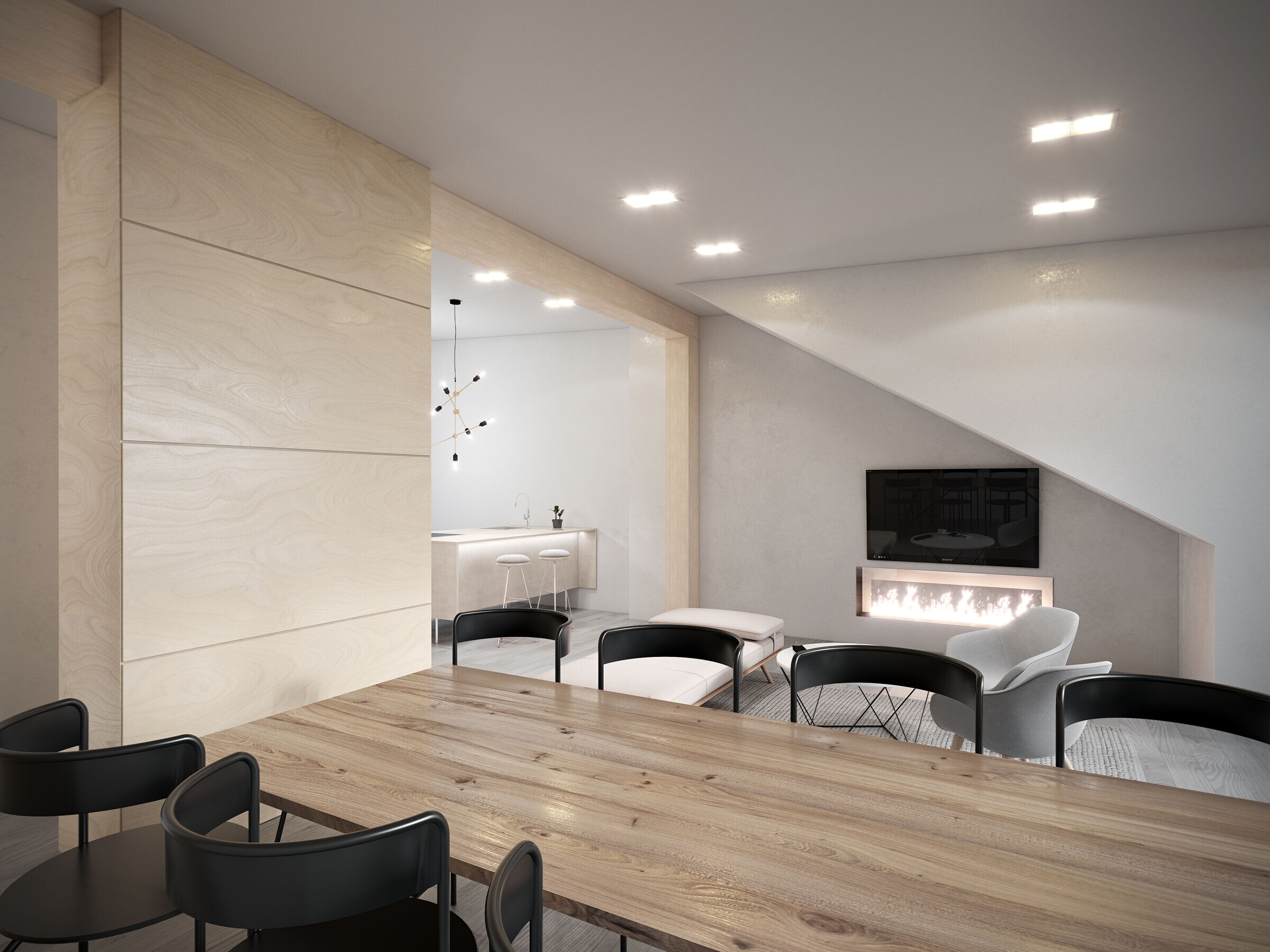 柏林传统与现代交融的屋顶公寓设计丨德国柏林丨Hagar Abiri Architecture & Design-5