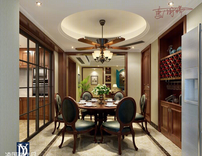 
西溪君卢180方简约美式 -1