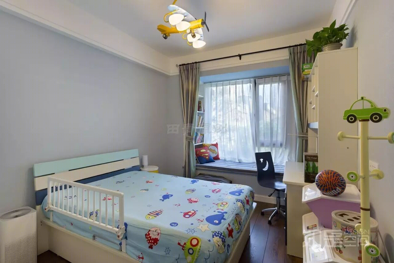 中海九号公馆美式风设计,硬朗与实用的完美结合-27