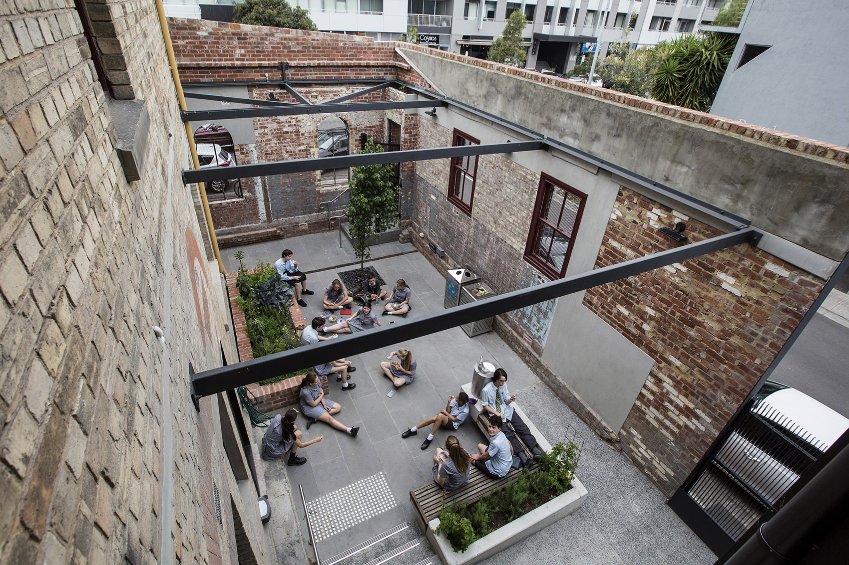 墨尔本 Albert Park College 学院环境艺术中心-40