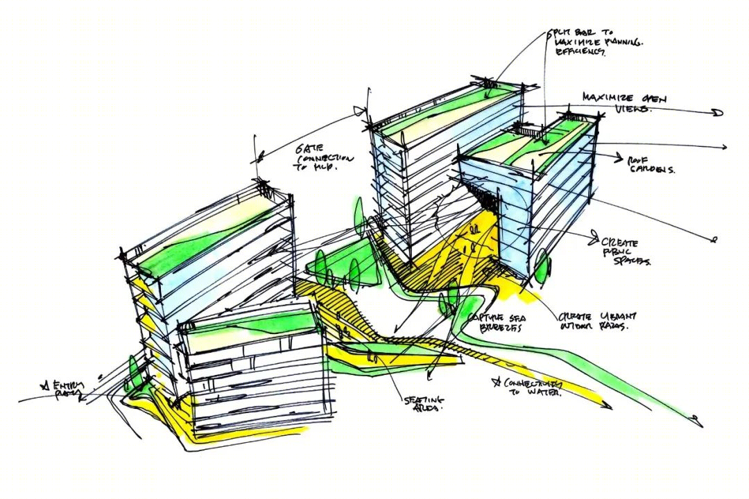 蓝湾智岛总部基地中心(二期)丨中国珠海丨国际建筑事务所 10 Design-19