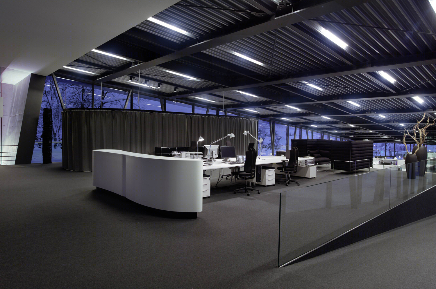 德国黑森林美景中的绿色办公园区-17